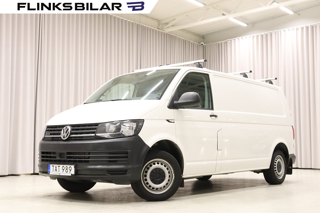 Volkswagen Transporter 4M 150HK L2 Inredd|VärmeiSkåp|Momsbil
