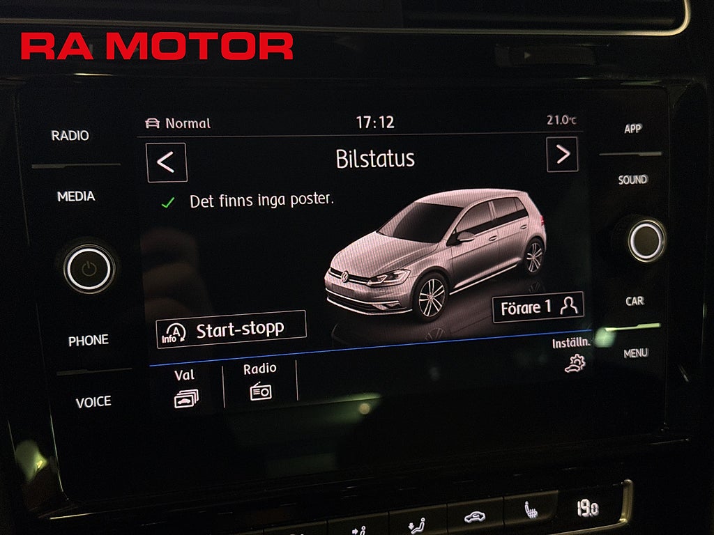 Volkswagen Golf R 2.0 TSI 4Motion 300hk | Pano | Dynaudio | Cockpit 2019