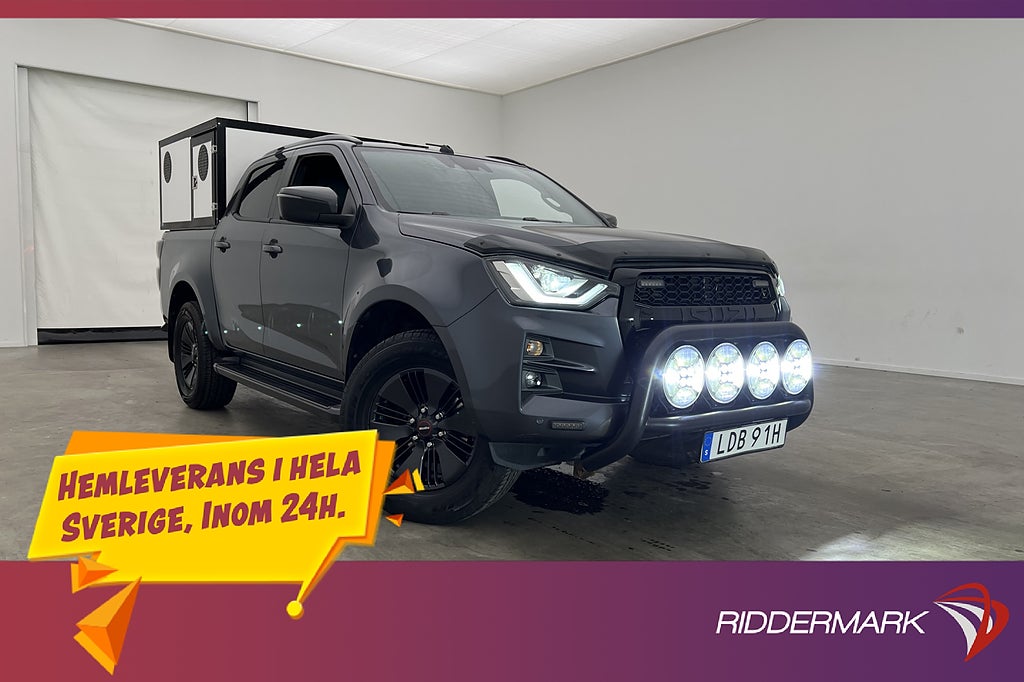 Isuzu D-Max XRX 1.9 CNG 4WD Värmare Drag Diff HUNDKÅPA Moms