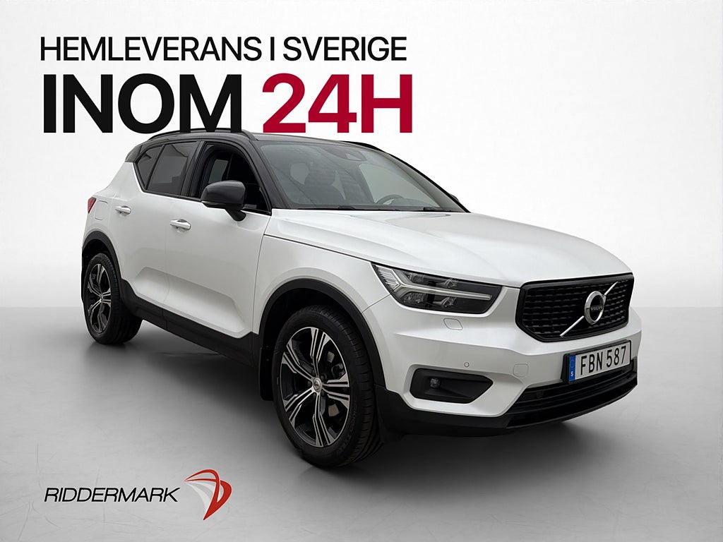 Volvo XC40 T3 163hk R-Design Värmare Navi Kamera Drag