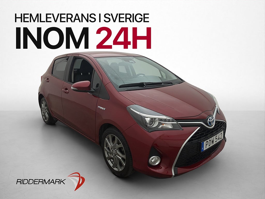 Toyota Yaris Hybrid 101hk Active Kamera Farthållare