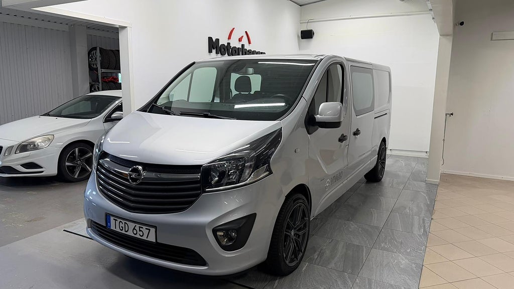 Opel Vivaro Skåpbil 2.9t 1.6 CDTI BIturbo 6-SITS | Ny Servad
