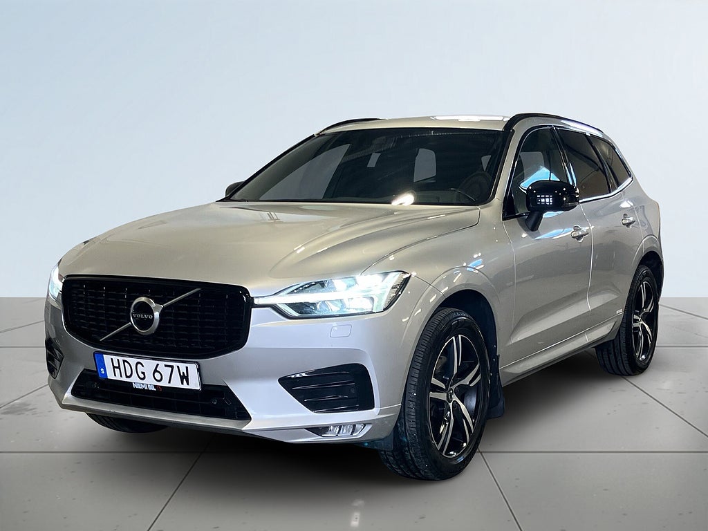 Volvo XC60 B4 AWD Aut R-Design Drag Värmare Kamera Skinn Navi S&V