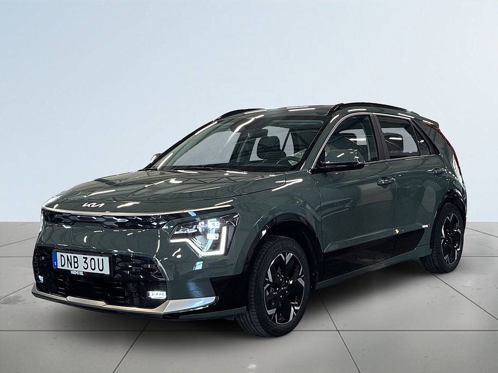 Kia Niro EV Action S&V-hjul 100% SoH Nybilsgaranti Kamera MOMS