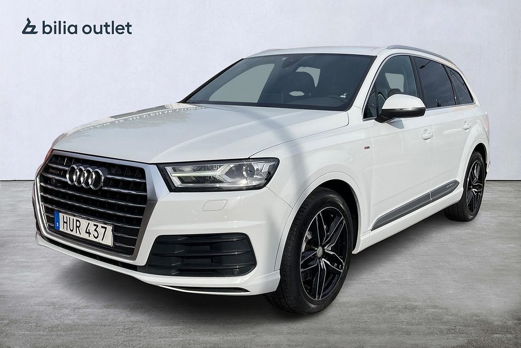 Audi Q7 3.0 TDI V6 Quattro S Line Sport Edition 7sits Drag