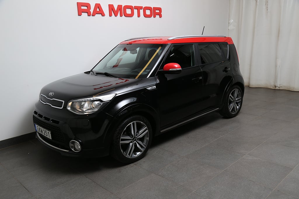 Kia Soul 1,6 CRDi 136hk GLS Aut Kamera Motorv Dragkrok 2016