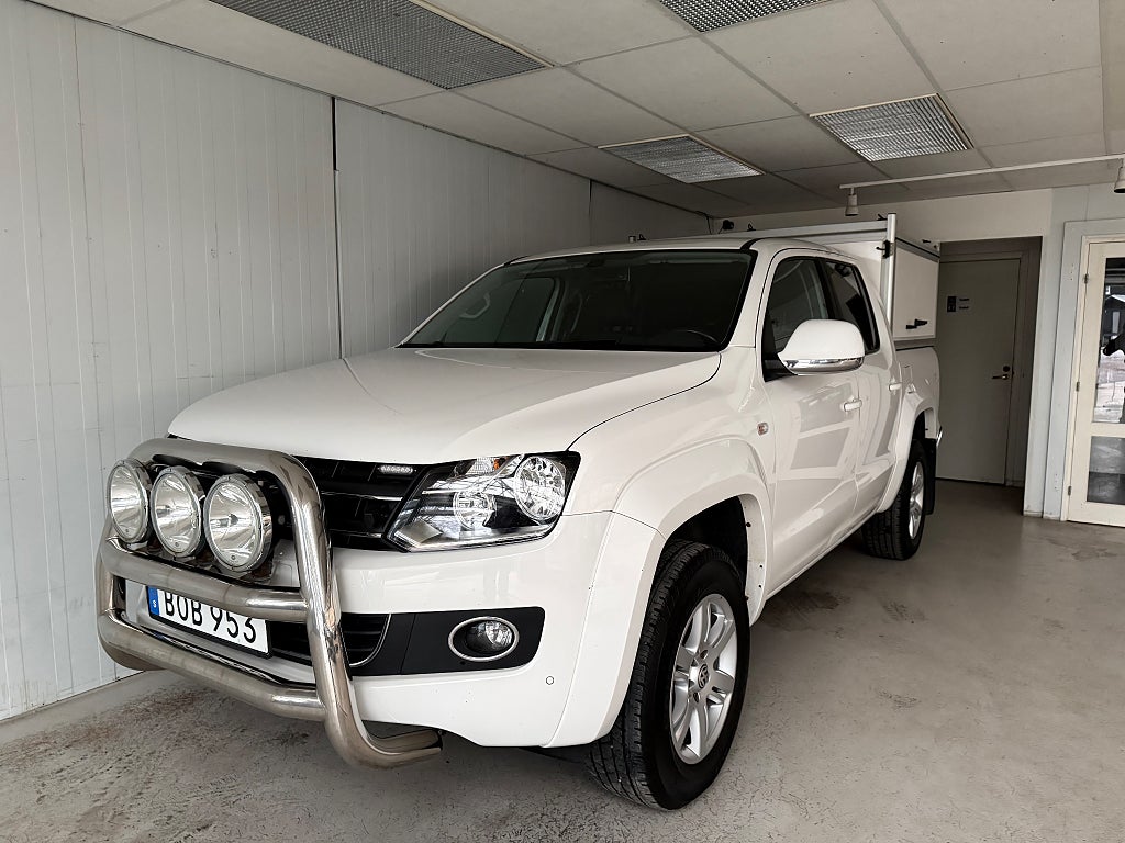 Volkswagen Amarok DoubleCab 2.8t 2.0 BiTDI 4Motion Highline Euro 5 Skåp MOMS 