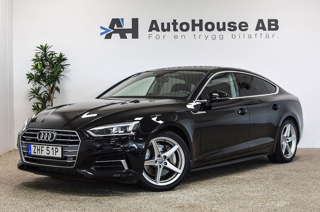 Audi A5 Sportback 45 TFSI 245HK quattro CarPlay Proline Edition