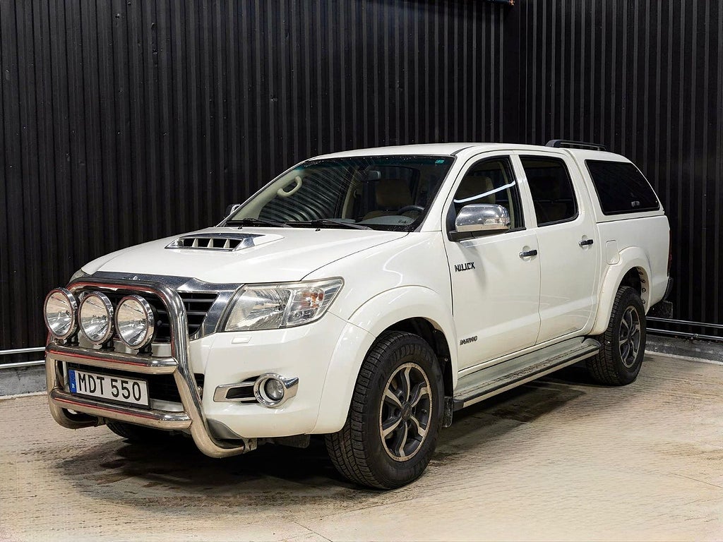Toyota Hilux DUBBELHYTT 3.0 D-4D 4X4 INVINCIBLE/SKINN/MOMS/ 171Hk
