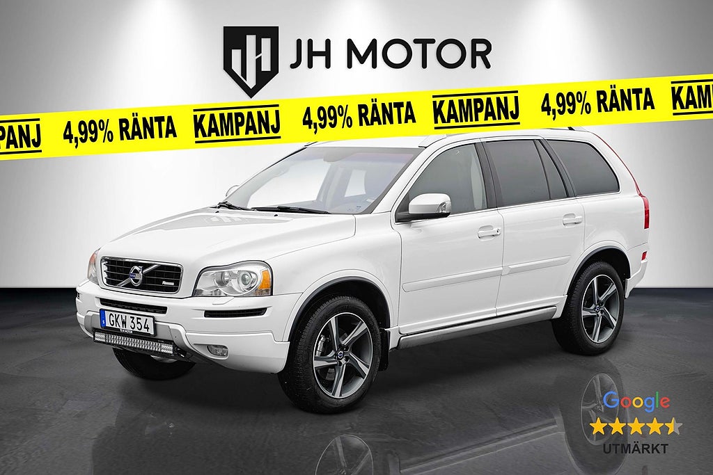 Volvo XC90 D5 AWD 7-sits R-Design 200hk DVÄRMARE/Drag