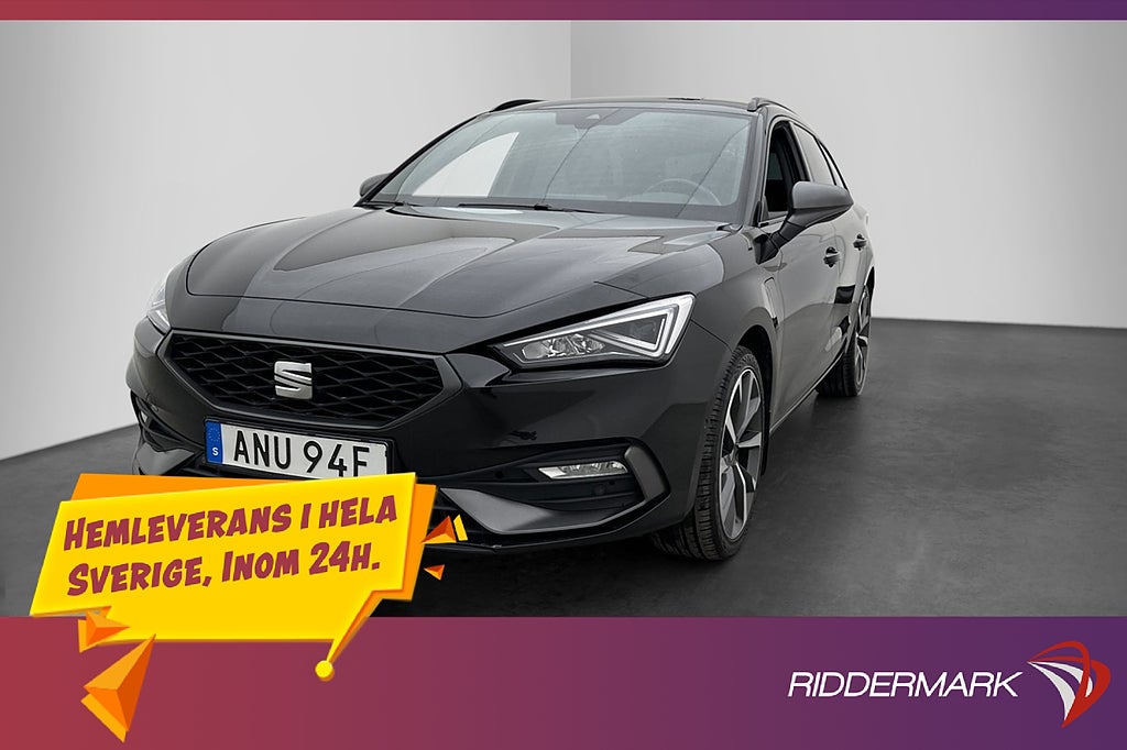 Seat Leon T e-Hybrid 204hk FR Cockpit B-Kamera Moms