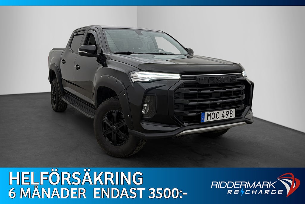 Maxus T90 EV 88.5 kWh 180hk B-Kamera Skinn CARPLAY MOMS