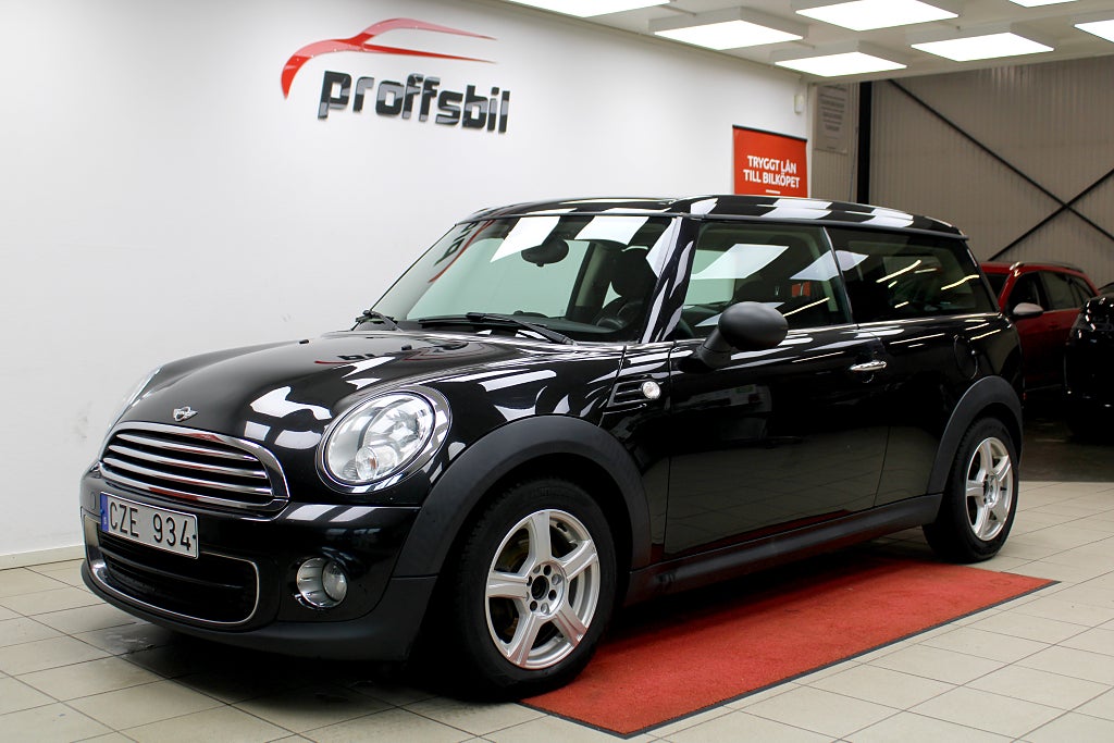 MINI Clubman One/Nybesiktigad/Nyservad/98hk/Euro 6/Keyless Start