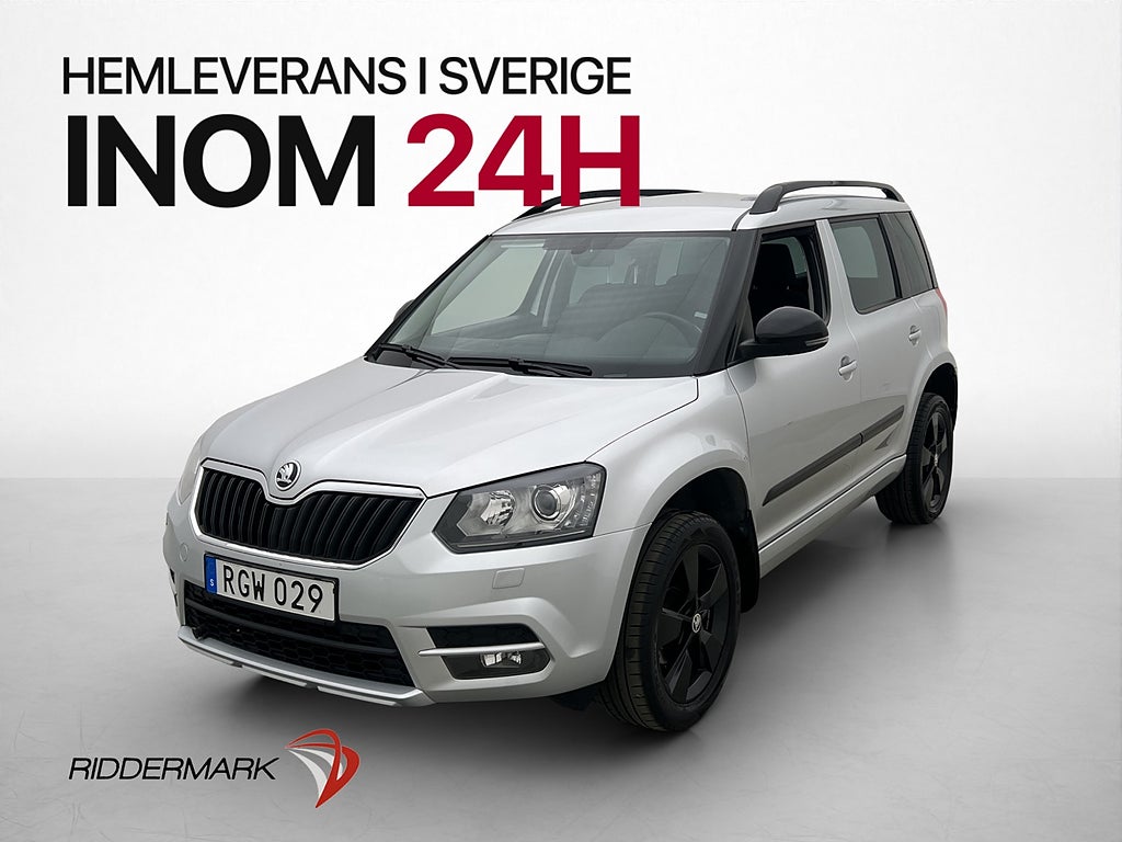 Skoda Yeti 1.2 TSI 110hk B-Kamera Drag Carplay