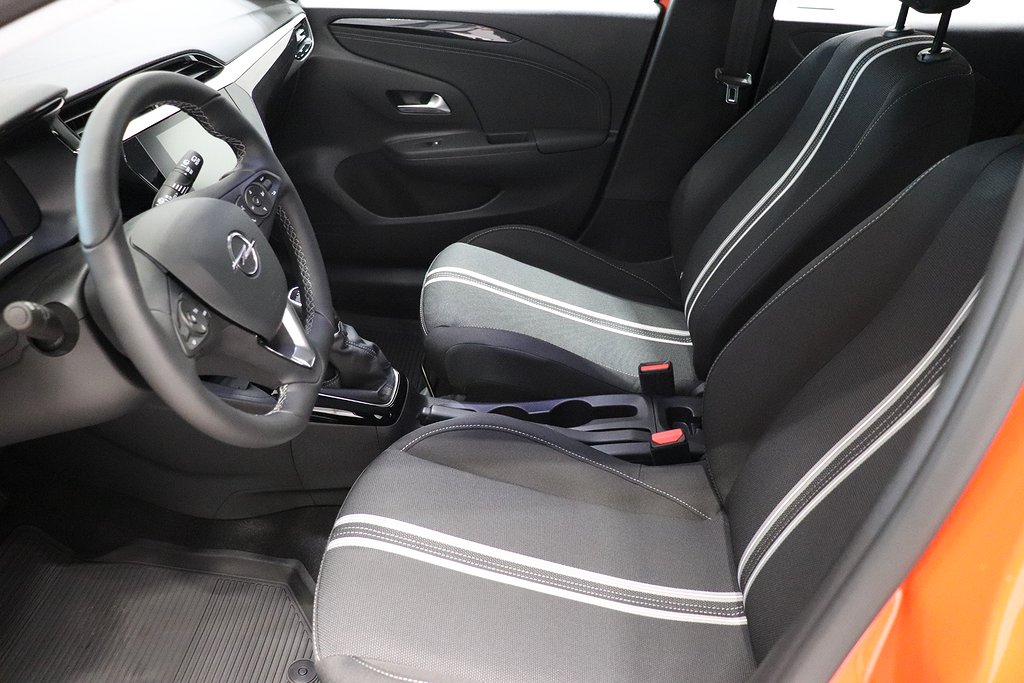 Opel Corsa 1.2 75Hk Kamera Farthållare Rattvärme Carplay 2022