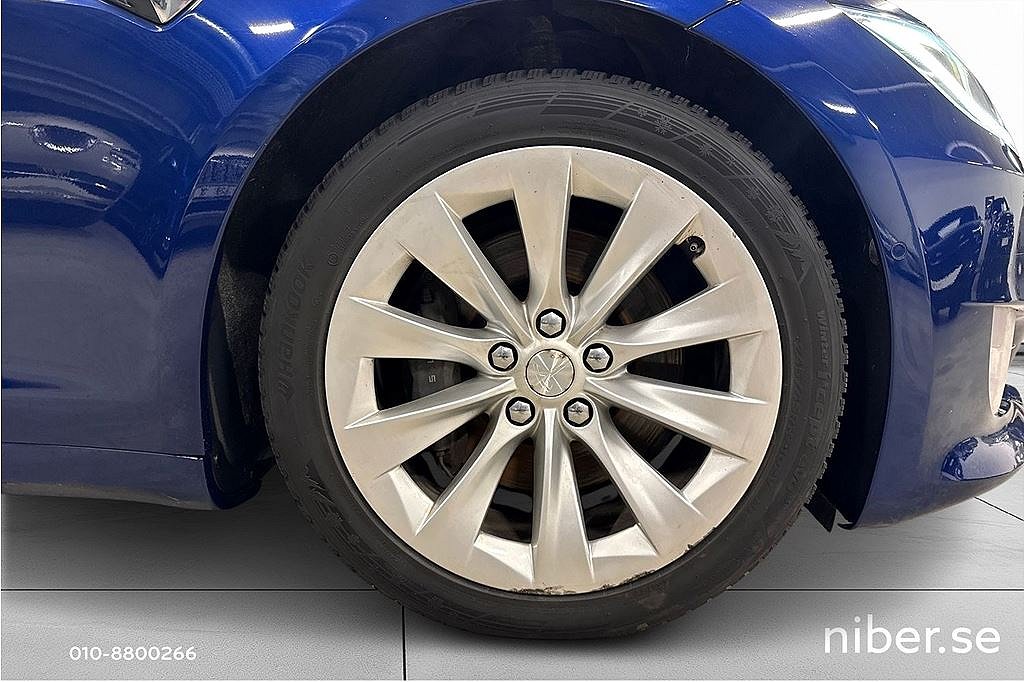 Tesla Model S 100D, Autopilot, luftfjädring, Vit läder, fr 2,95%