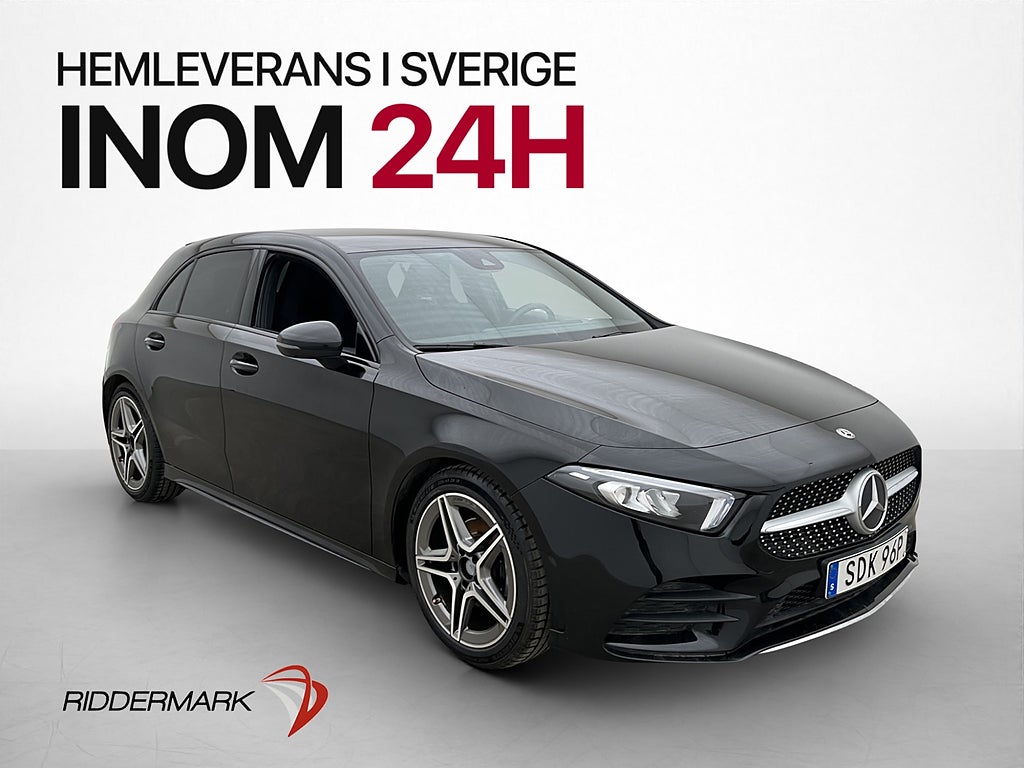 Mercedes-Benz A180 136hk AMG Line Kamera Navi Farthållare