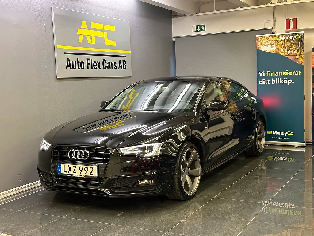 Audi A5 Sportback 1.8 TFSI Multitronic S-line Nybesiktigad