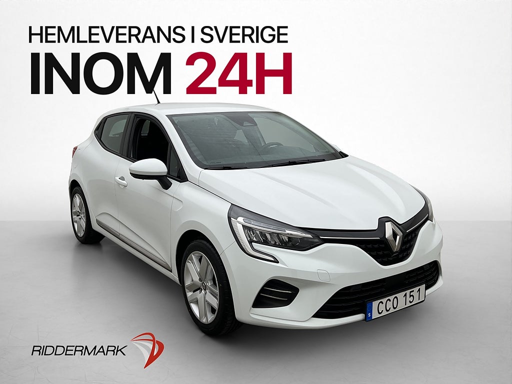 Renault Clio E-TECH Hybrid Zen CarPlay P-Sensorer 0,36 L/Mil
