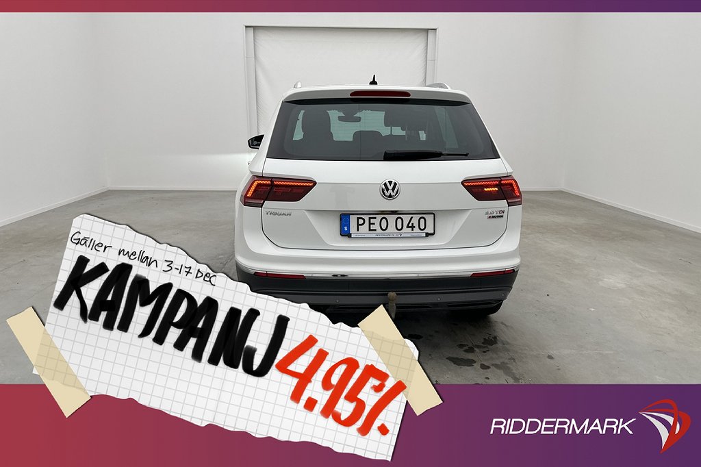 Volkswagen Tiguan 2.0 TDI 4M D-Värmare Cockpit 4,95% Ränta