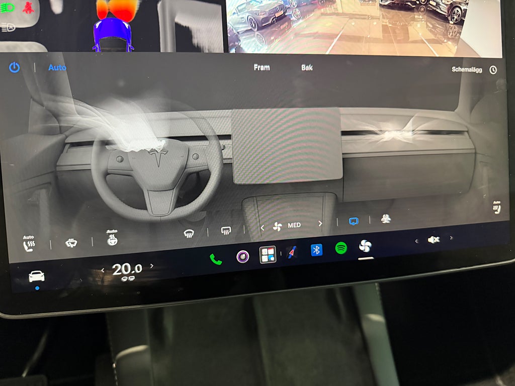 Tesla Model Y Long Range AWD Glastak 514hk - bild 30