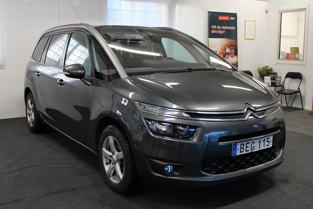 Citroën C4 1.6 / 7-sits / SoV-Hjul / GPS / B-kamera / 116hk