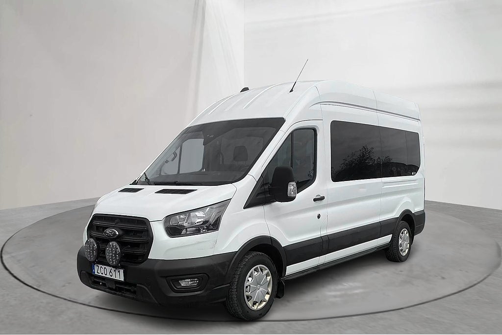 Ford Transit 350 Kombi 2.0 Färdtjänst Moms Rullstolsbil Ramp 
