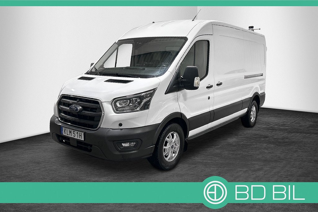 Ford Transit 350 170HK L2H2 VÄRMARE DUBBLA SKJUTDÖRRAR