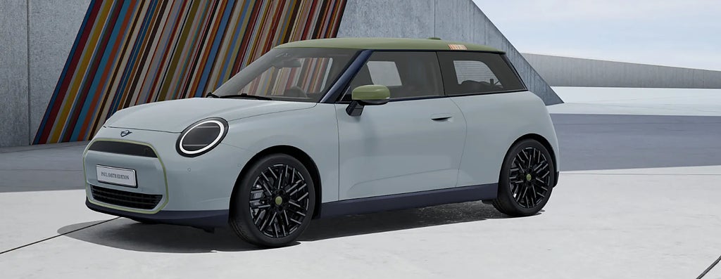 MINI Cooper E Paul Smith Edition M PAKET Pano & tunade rutor