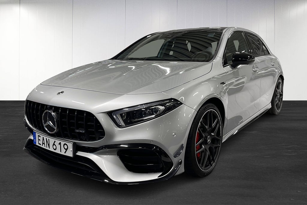 Mercedes-Benz A45 S 4MATIC+ 421hk Aero Pano Burm HuD