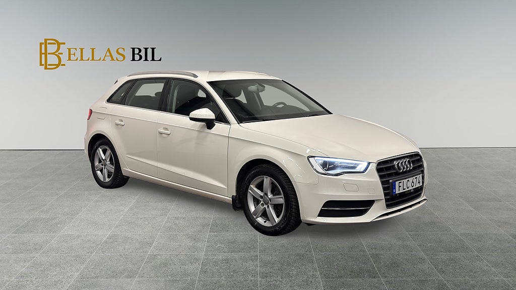 Audi A3 SPORTBACK 1.4 TFSI 125HK ATTRACTION P-SENS BT 0,51L/MIL