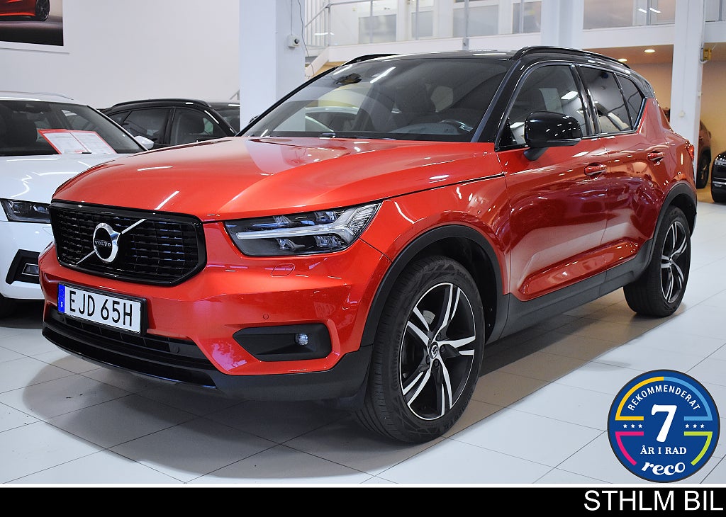 Volvo XC40 D3 Aut R-Design Navi VOC Drag Carplay 4.95% RÄNTA Moms Euro 6