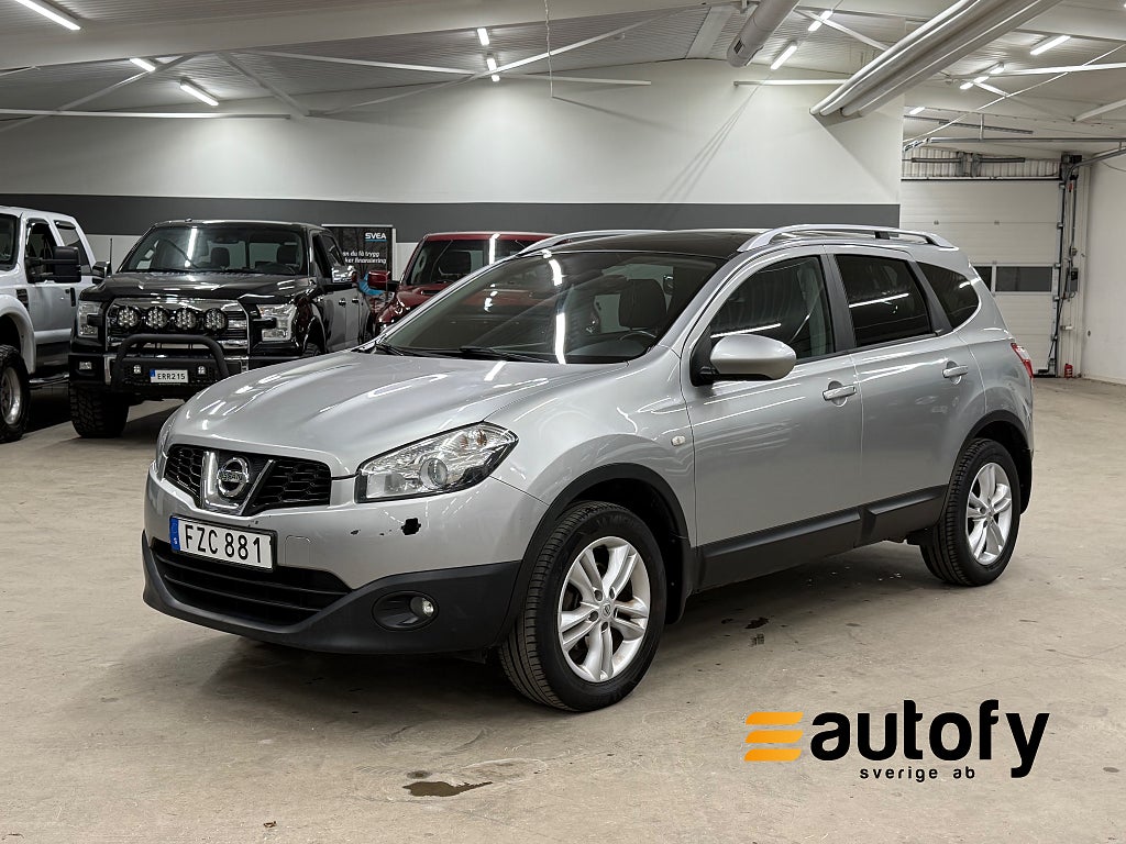 Nissan Qashqai+2 2.0 7-SITS PANORAMA PDC 141HK