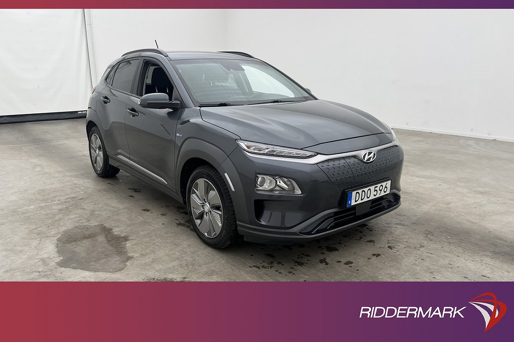 Hyundai Kona Electric 64 kWh Trend Kamera Rattvärme CarPlay