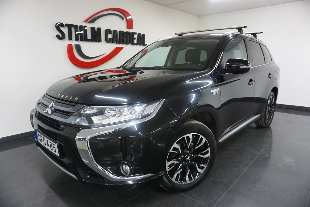 Mitsubishi Outlander PHEV 4WD Business Euro 6 360° kamera D.krok Skinn BLIS