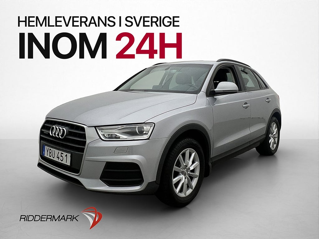 Audi Q3 2.0 TFSI Q Sport Edition Sensorer Halvskinn Fart BT