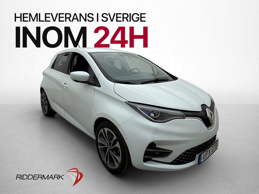 Renault Zoe R135 52 kWh Riviera Friköpt Batteri Skinn CCS