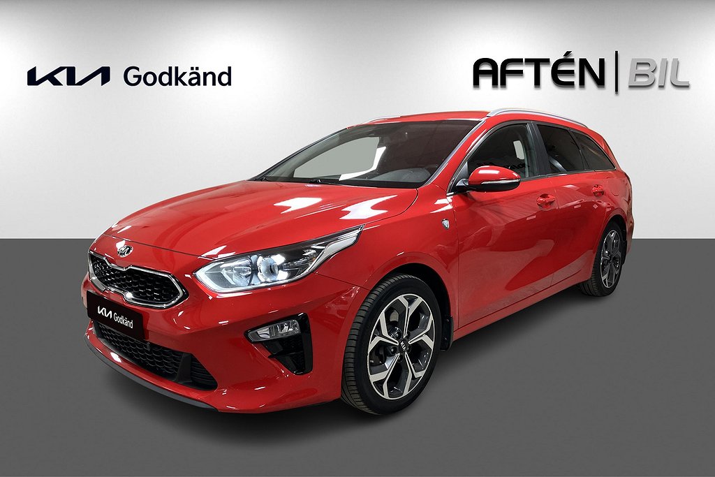 Kia CEED SW 1.4 T-GDI DCT / KIA GODKÄND ADVANCE PLUS Drag / Värmare