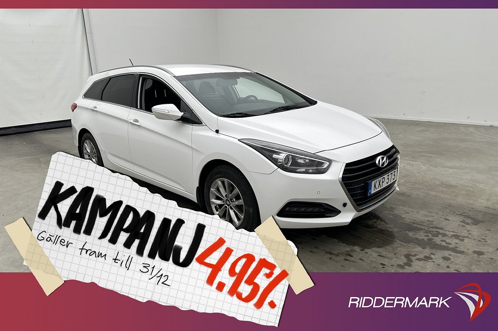 Hyundai i40 cw CRDi 116hk Comfort Värmare S 4,95% Ränta