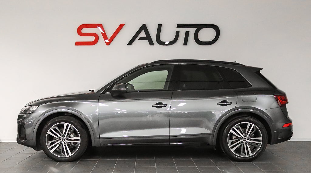 Audi Q5 55 TFSI e Quattro S-Line Evolution B&O Cockpit Luftfjädring Drag
