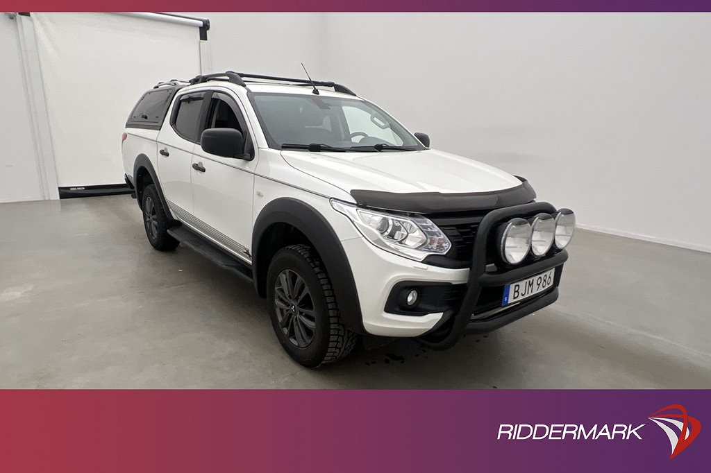 Fiat Fullback Cross 2.4 4x4 Värm Drag Kamera Diff Skinn Moms