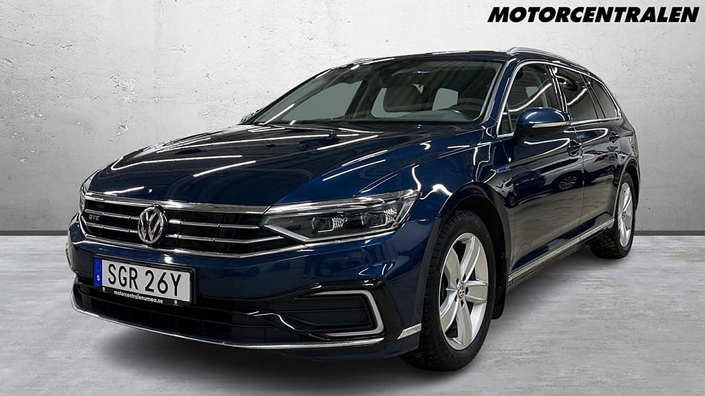 Volkswagen Passat Sportscombi GTE 1.4TSI 218HK/Backkamera/Drag/Värmare