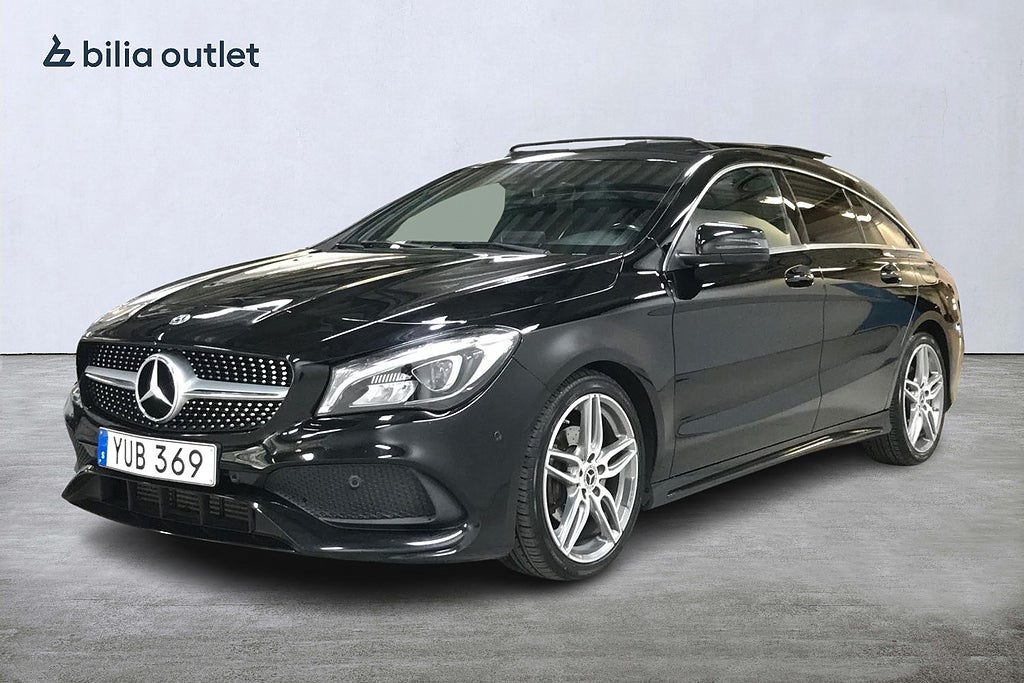 Mercedes-Benz CLA 200 d Shooting Brake 4MATIC AMG 136hk Panorama Drag