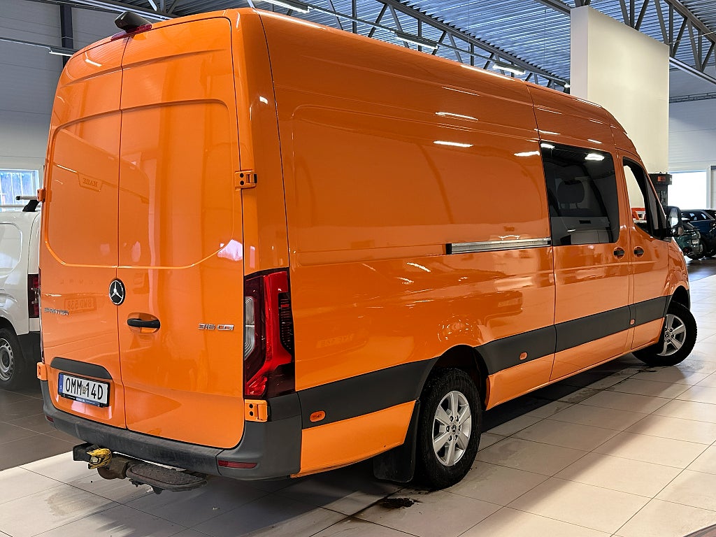 Mercedes-Benz Sprinter 316 CDI 5-sits 7G-Tronic Plus Mixto Dubbelhytt Halvskåp thumbnail