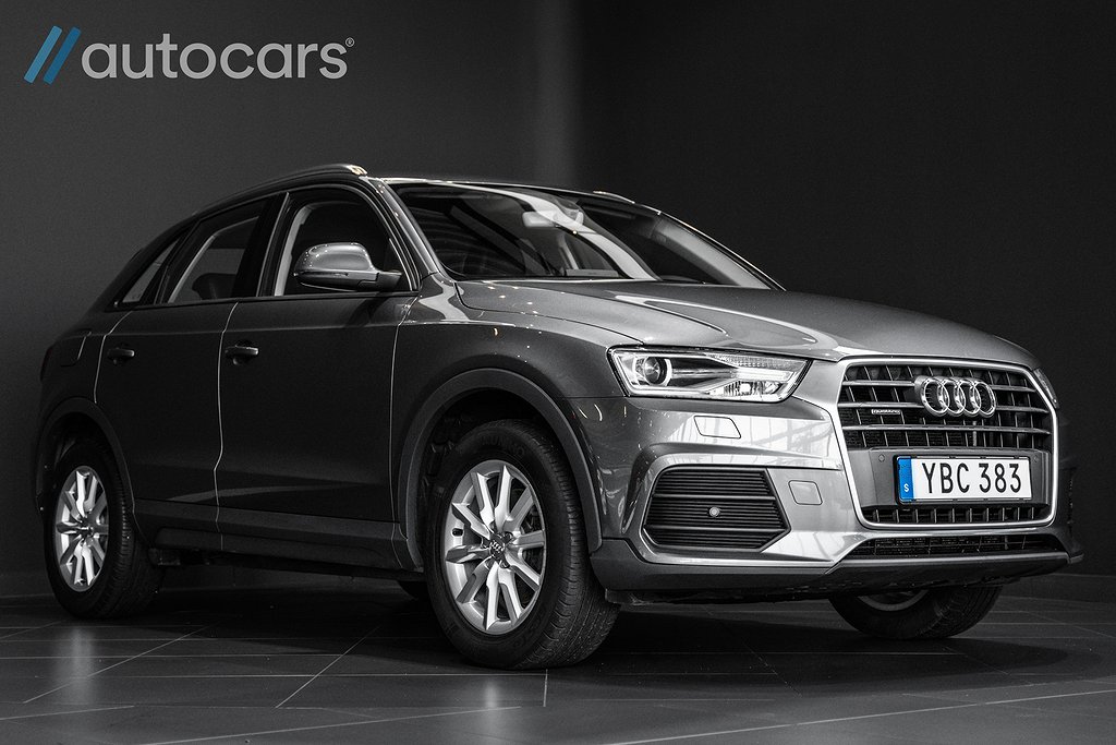 Audi Q3 2.0 TDI quattro S Tronic Sport Edition | Dragkrok