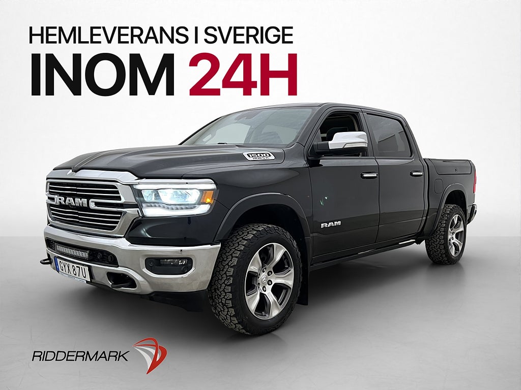 Dodge RAM Laramie 5.7 4x4 M-Värm Drag Rambox Pano Luft Diff
