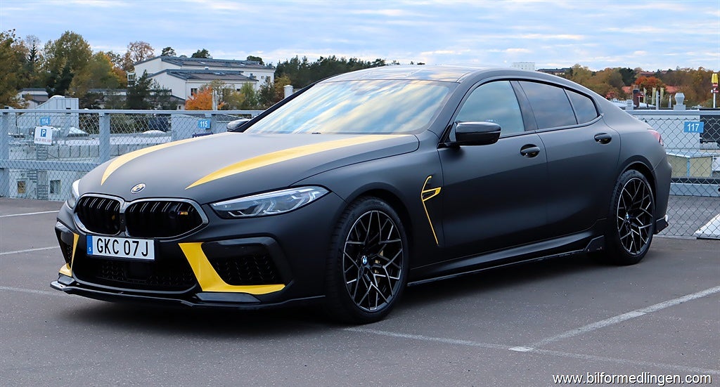 BMW M8 Competition Gran Coupé 625hk Svensksåld