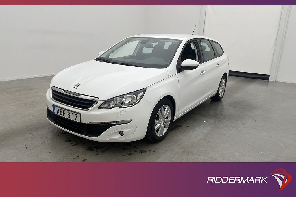 Peugeot 308 SW BlueHDi 120hk Active Sensorer Drag 0,38L/mil