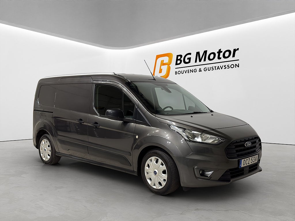 Ford Transit Connect 210 LWB 1.5 EcoBlue 100HK Aut Drag/Värmare/Backk