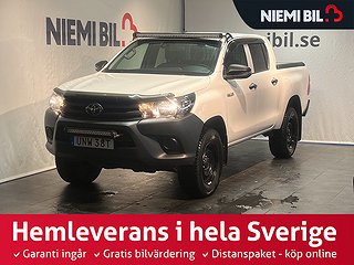 Toyota Hilux Hilux DH 2.4 AWD 150hk LED-ramp/Drag/S&V-hjul
